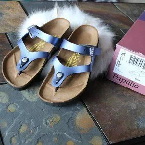 新品・未使用品　BIRKENSTOCK Papillioレオブルー 37 新品・未使用品 BIRKENSTOCK Papillioレオブルー 37 - メルカリ